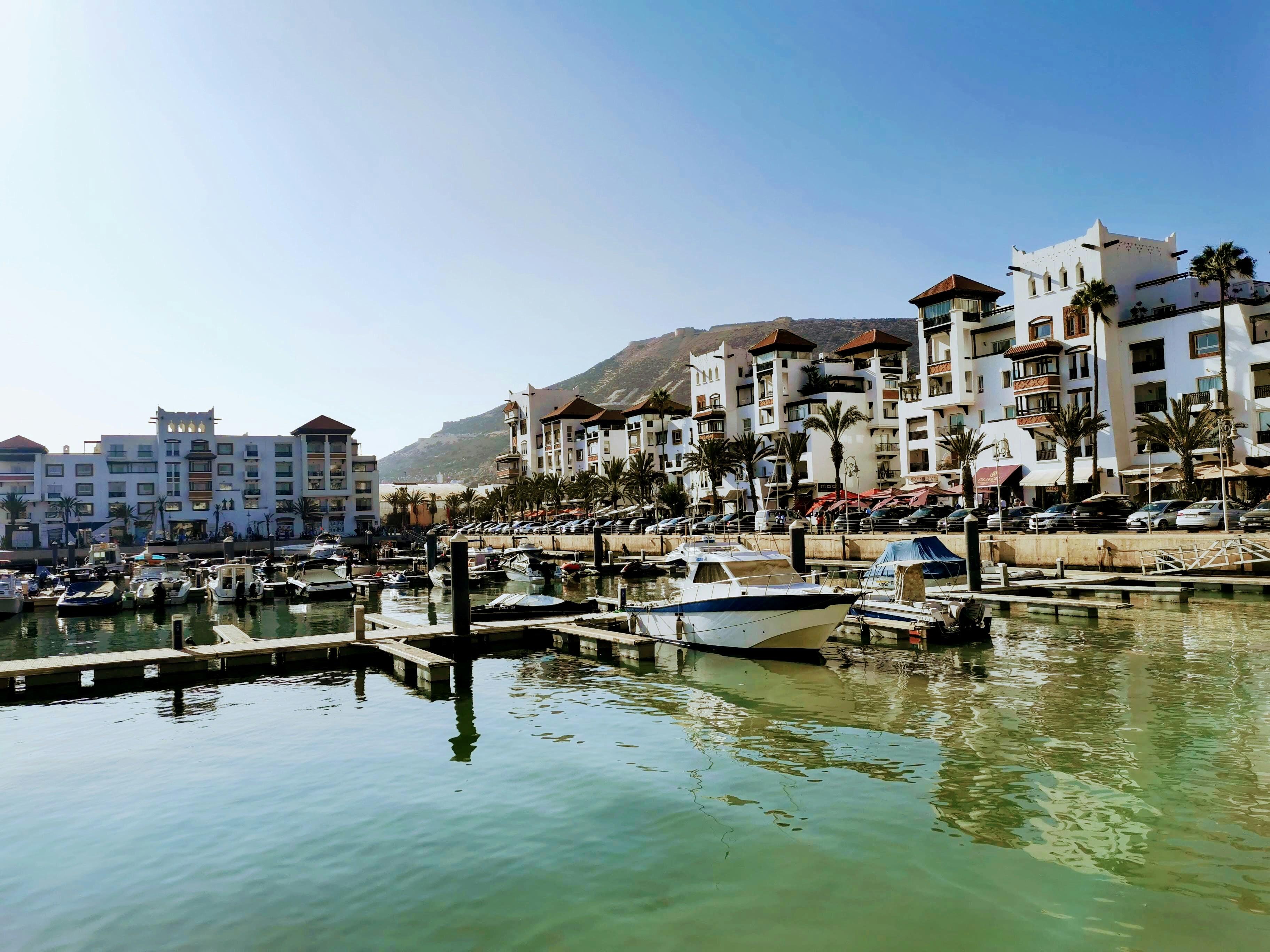 Excursion vivifiante à Marina et plage d'Agadir